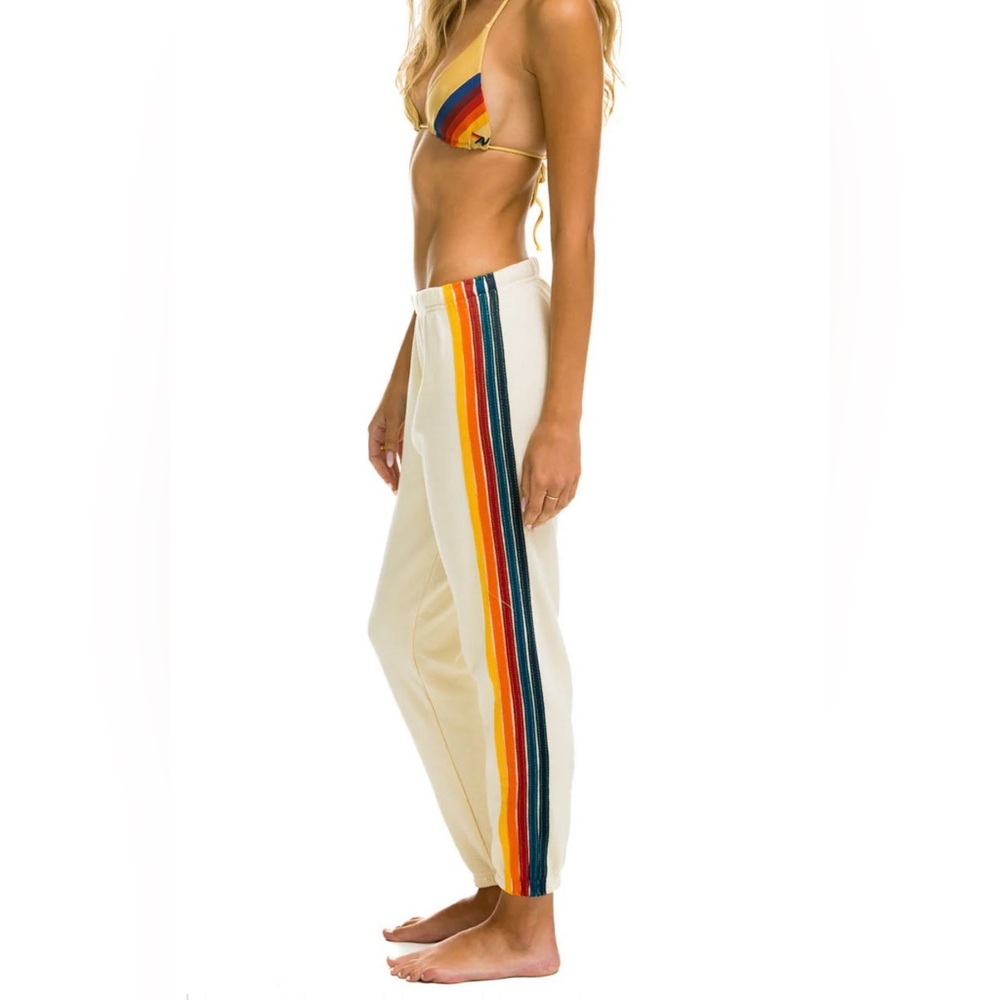 Aviator Nation 5 Stripe Sweatpants
